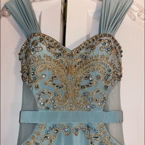 Mignon Prom Dress Beaded Worn once GreatCondition.